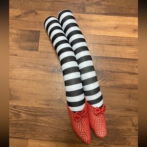 18” Wizard of Oz Wicked Witch Legs Prop Halloween Decor